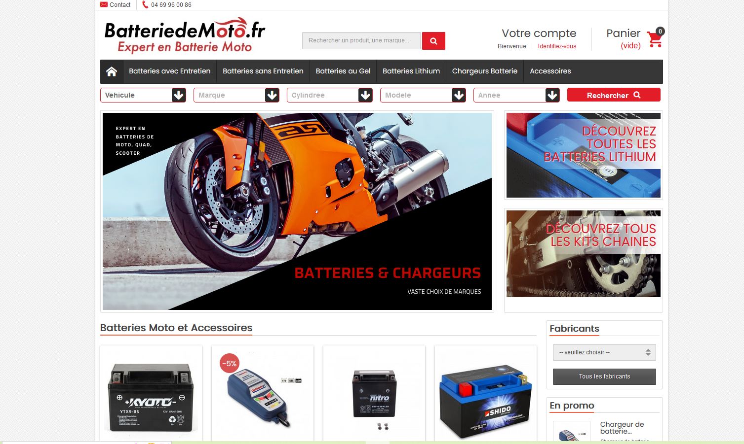 homepage batteriedemoto.fr